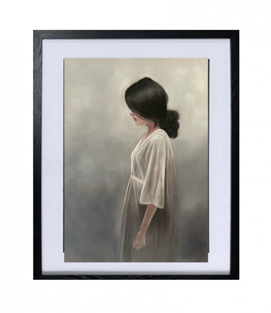 Lady in white