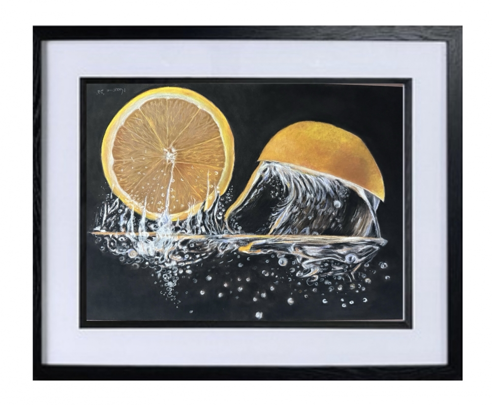 Orange splash