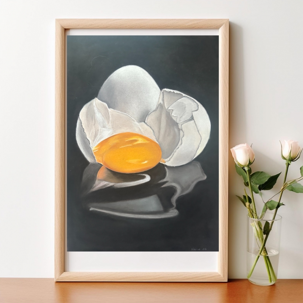 Broken egg
