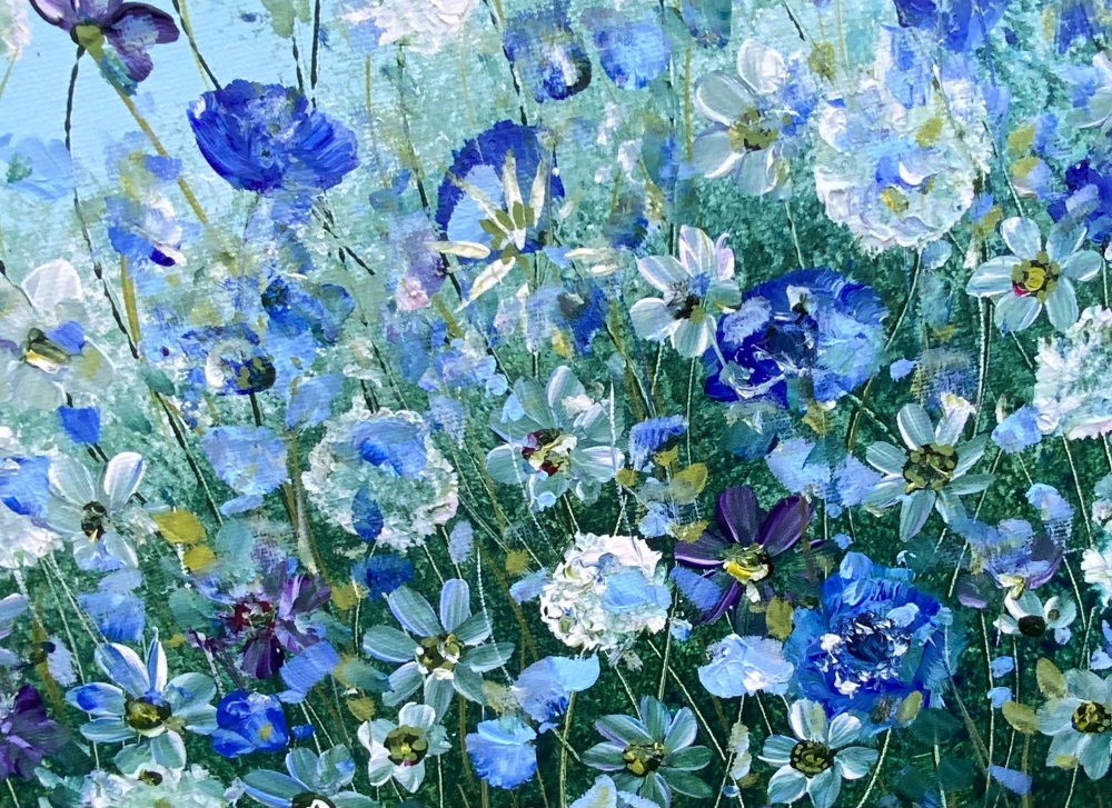 Teal Petals
