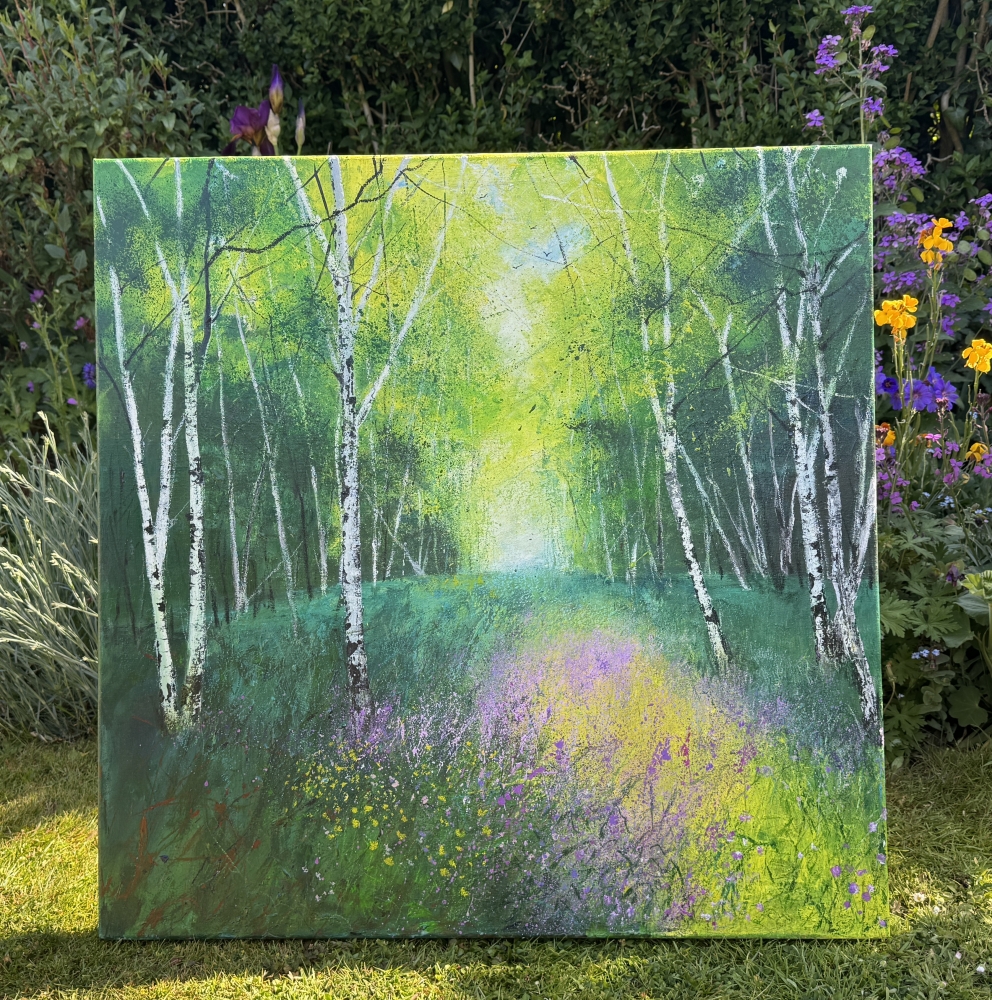 Silver Birch Woods Milkmaids, buttercups