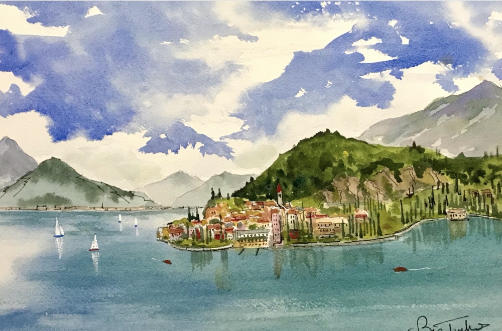 Across Lake Como to Varenna from Bellagio