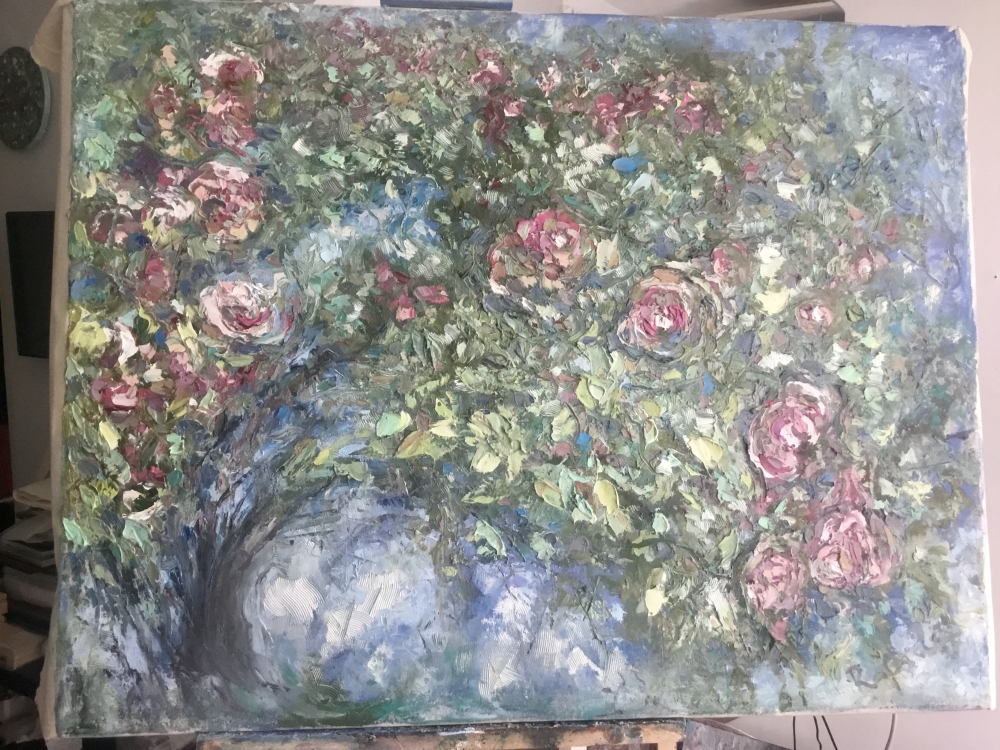 The Roses Dream in Moonlight