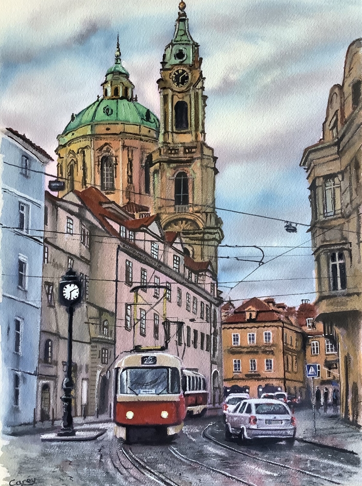 Prague, St Nicholas Church, Czech 