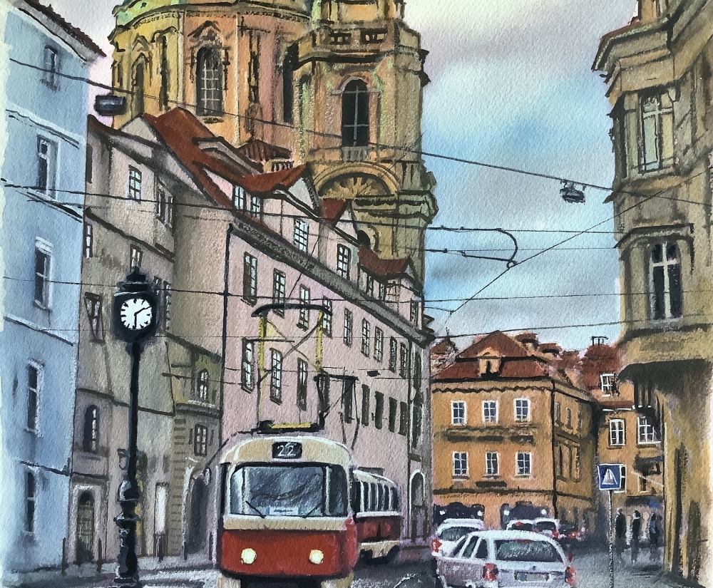 Prague, St Nicholas Church, Czech 