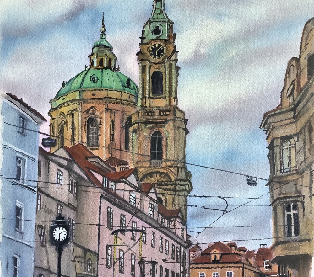 Prague, St Nicholas Church, Czech 
