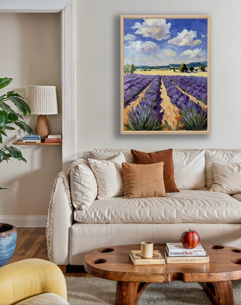 Tuscan Lavender Fields.