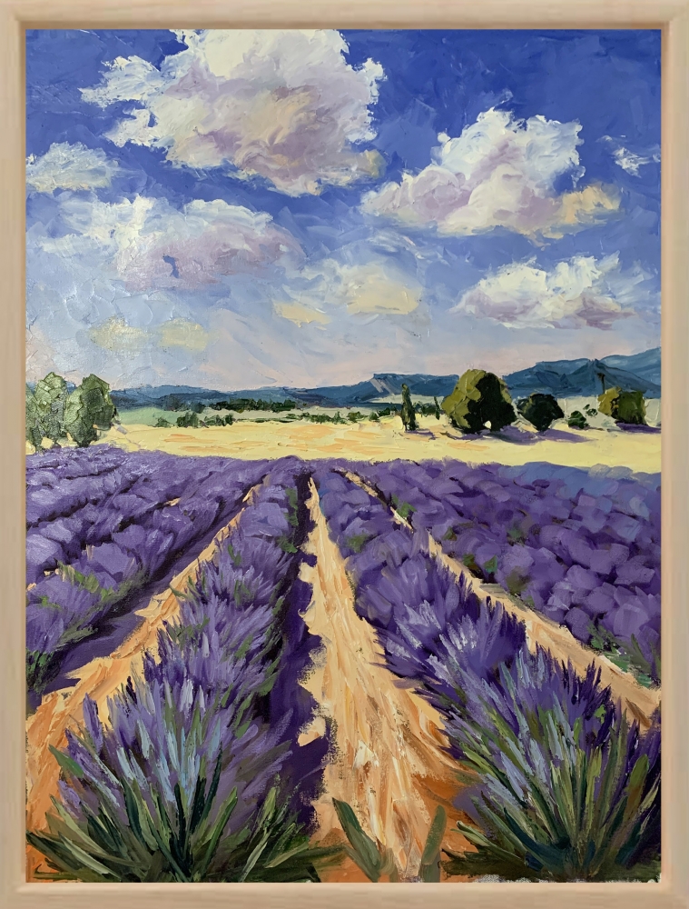 Tuscan Lavender Fields.