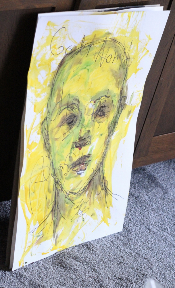 Expressive male portrait 
