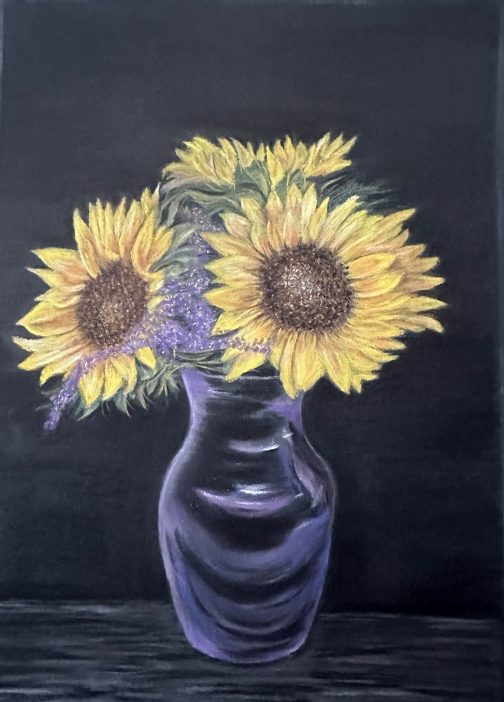 Sunflowers in vase