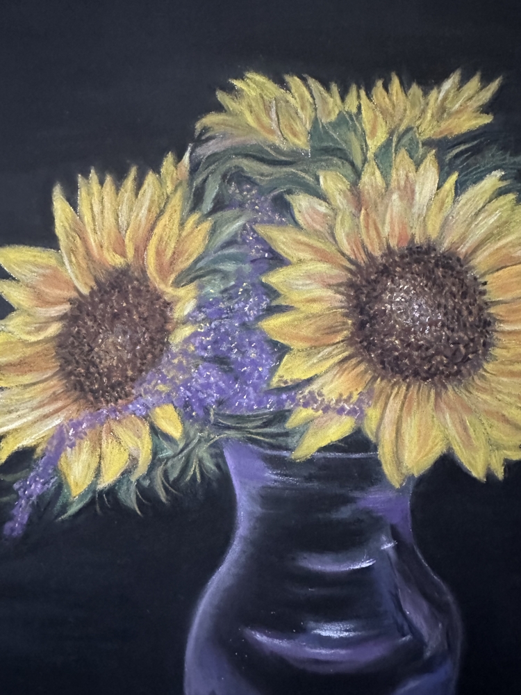 Sunflowers in vase
