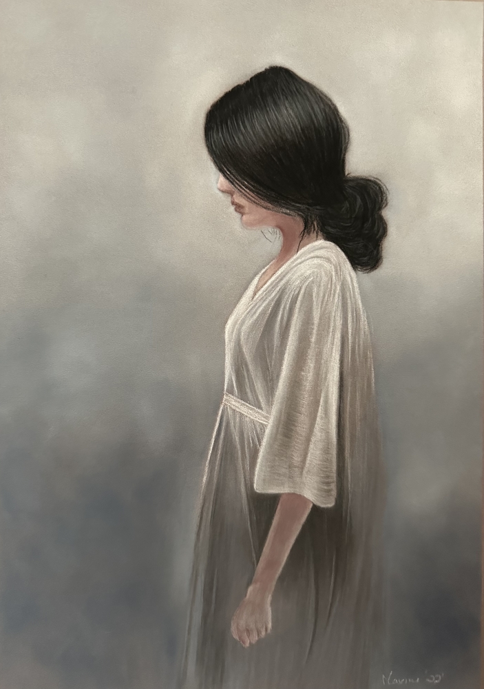 Lady in white