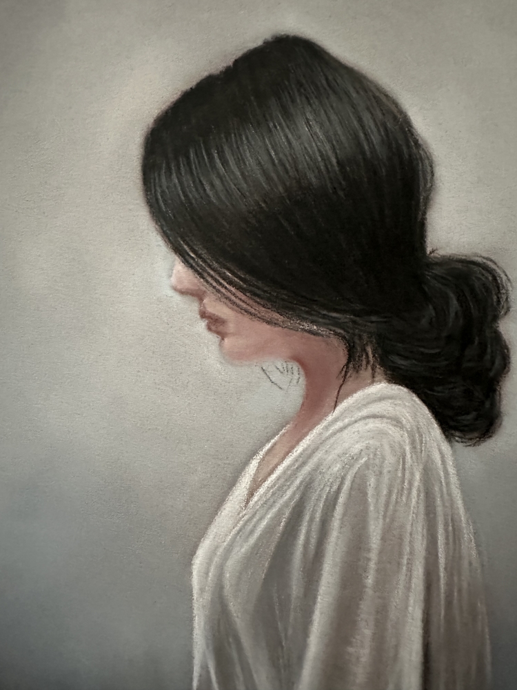 Lady in white