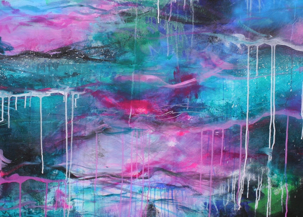 XXL SALTY OCEAN 100 X 100 CM