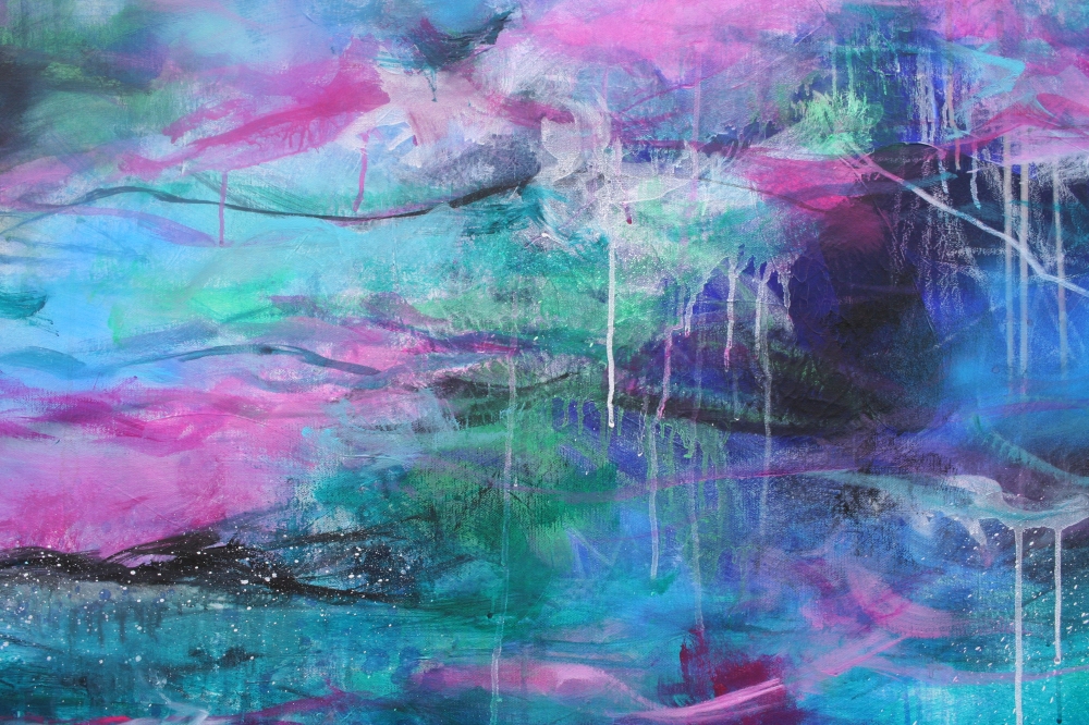 XXL SALTY OCEAN 100 X 100 CM