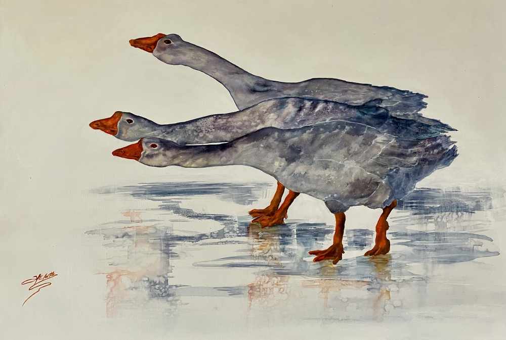 Frosty Gaggle 