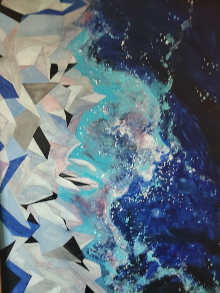 Lady out of the blue 