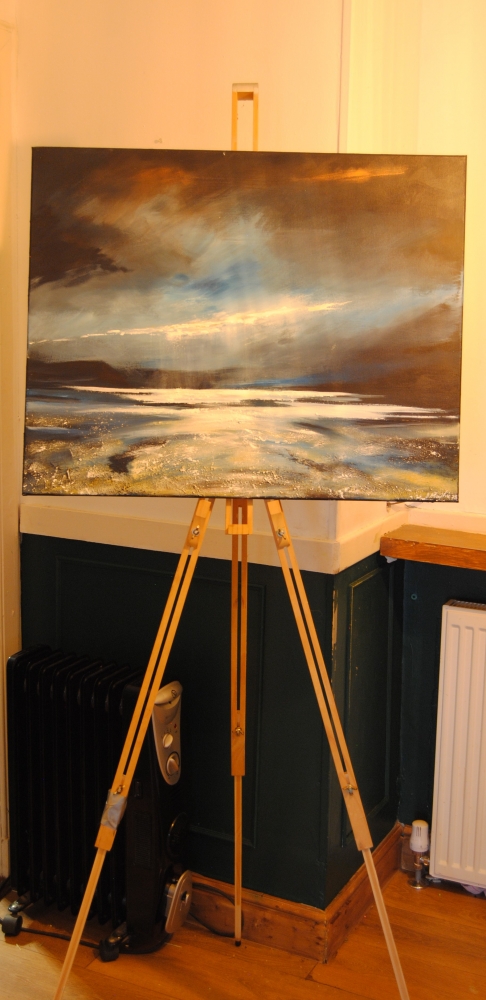 Light fall over Rassay