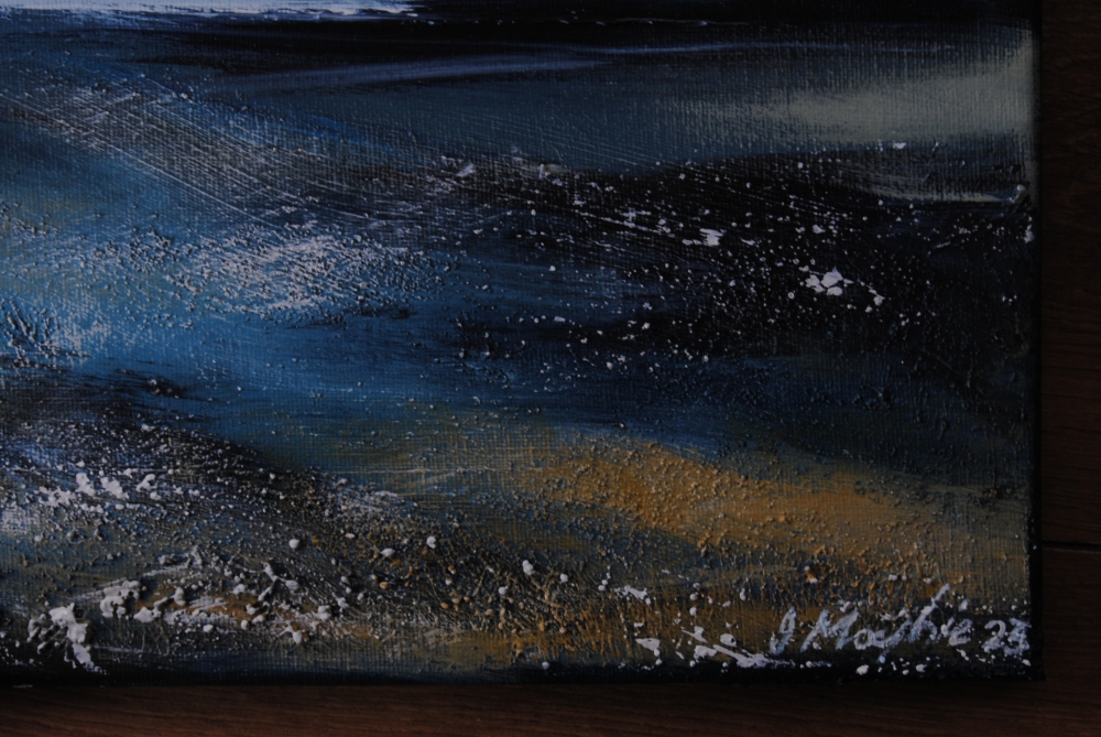 Light fall over Rassay