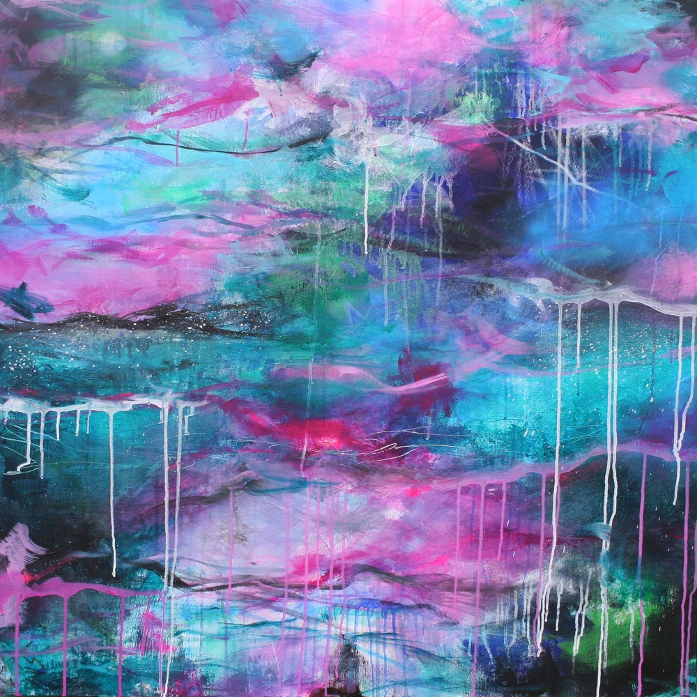 XXL SALTY OCEAN 100 X 100 CM