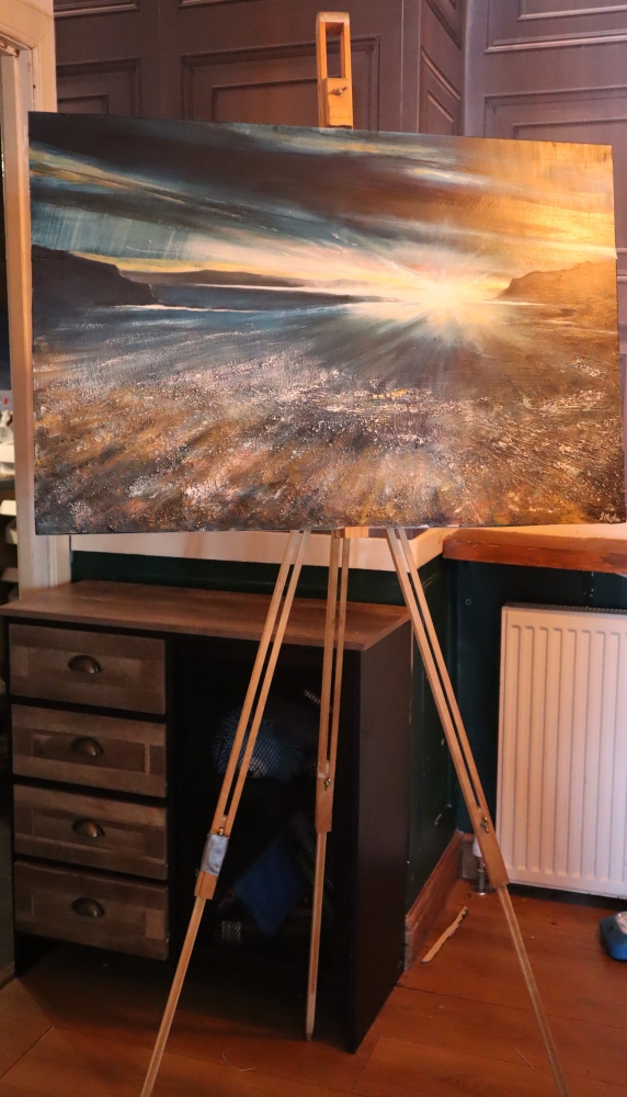 Last Light at Portree