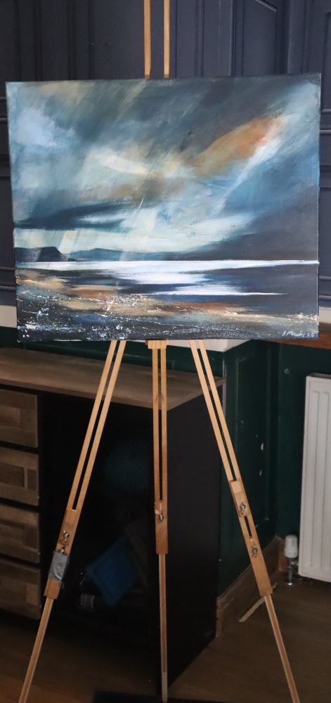 Twilight shores at Portree