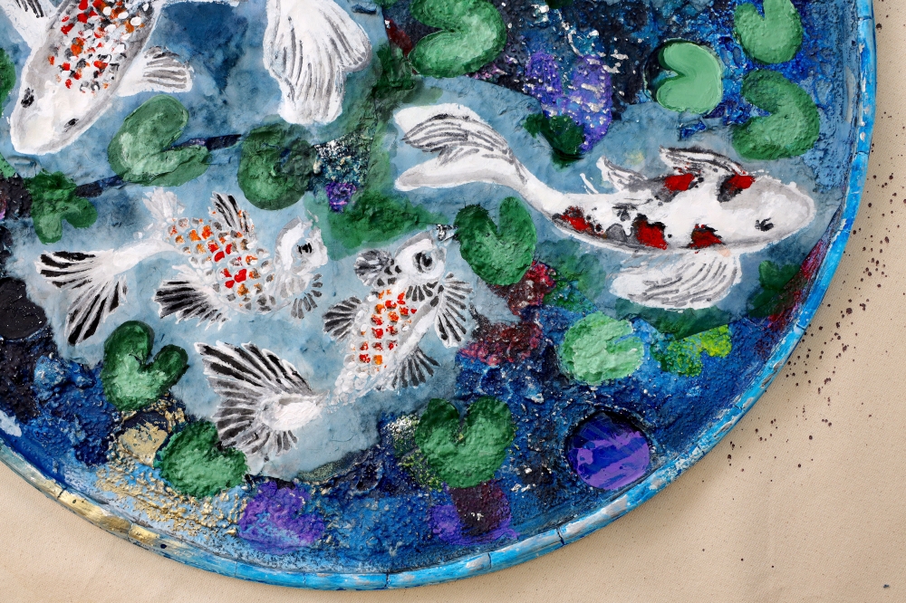 Harmony - koi fish pond