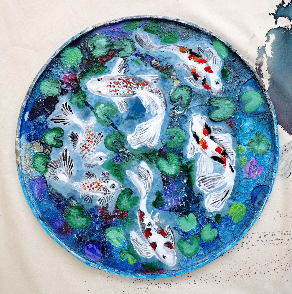 Harmony - koi fish pond