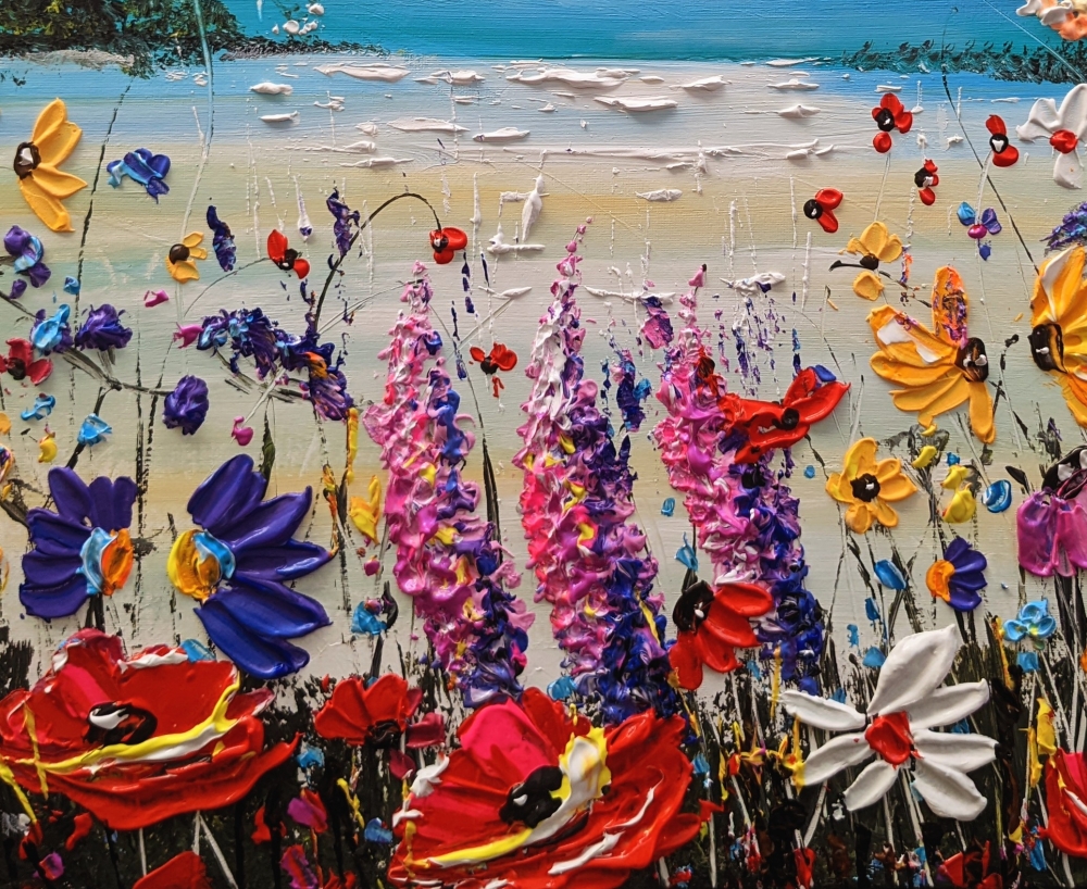 Coastal wildflowers 