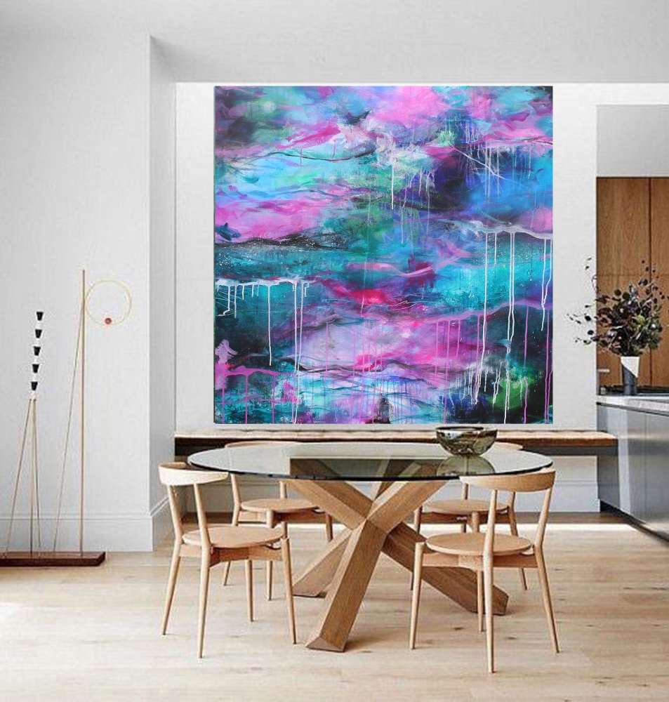 XXL SALTY OCEAN 100 X 100 CM