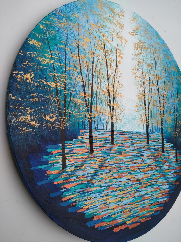 Shimmering Forest Glade
