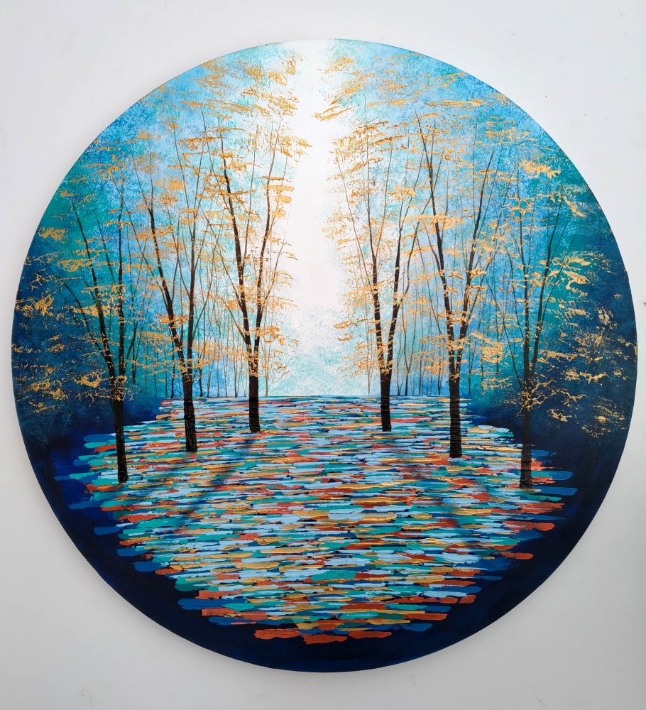 Shimmering Forest Glade