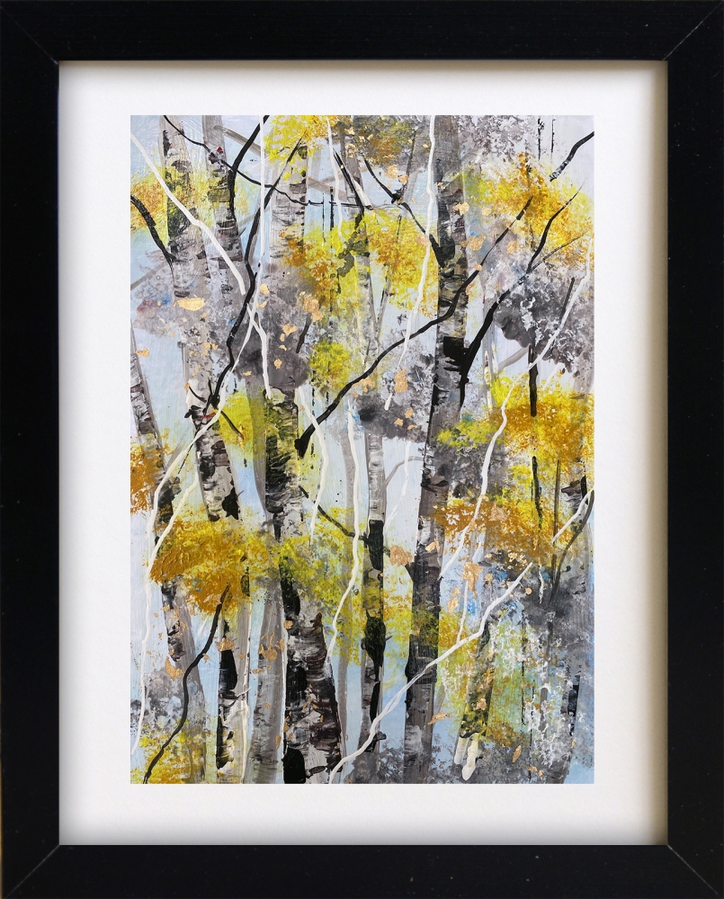 Silver Birch Trunks 1