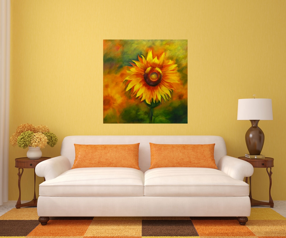 Solitary Sunflower