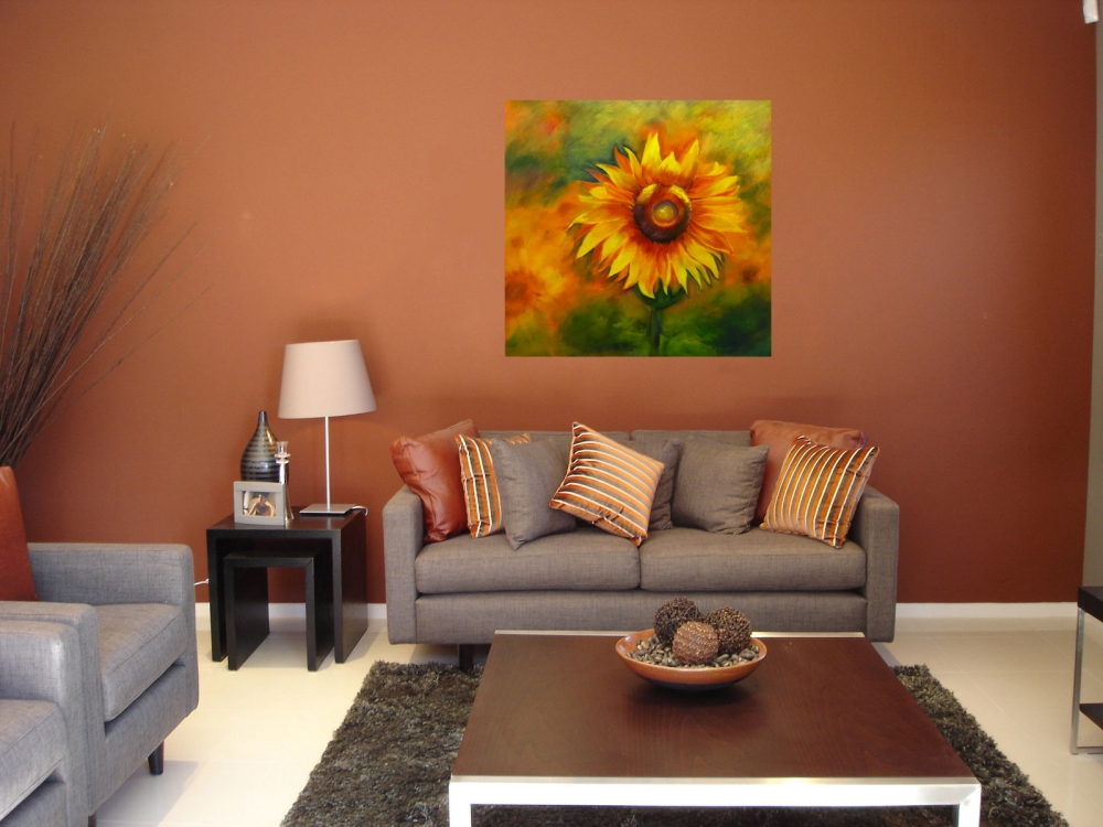 Solitary Sunflower
