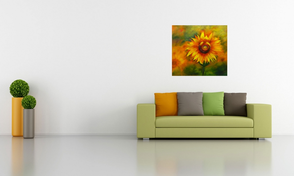 Solitary Sunflower