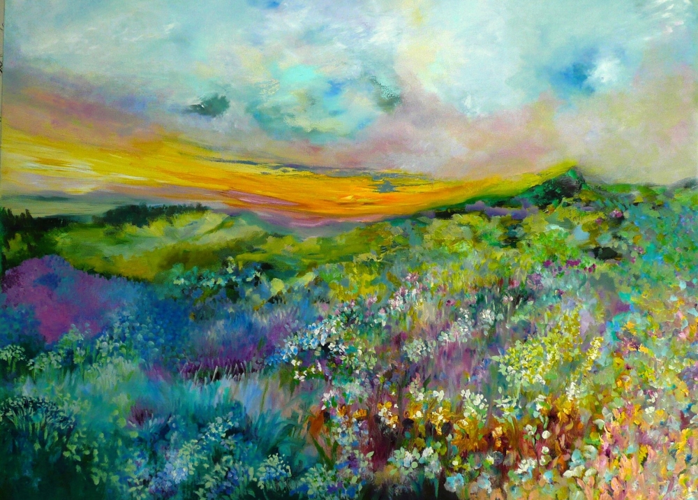Sunrise over North York Moors 