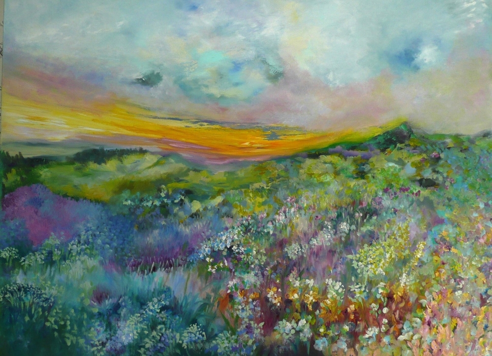 Sunrise over North York Moors 