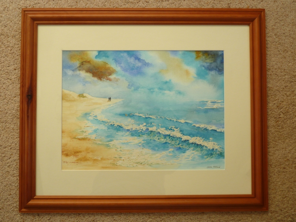 Where the sky meets the sea
