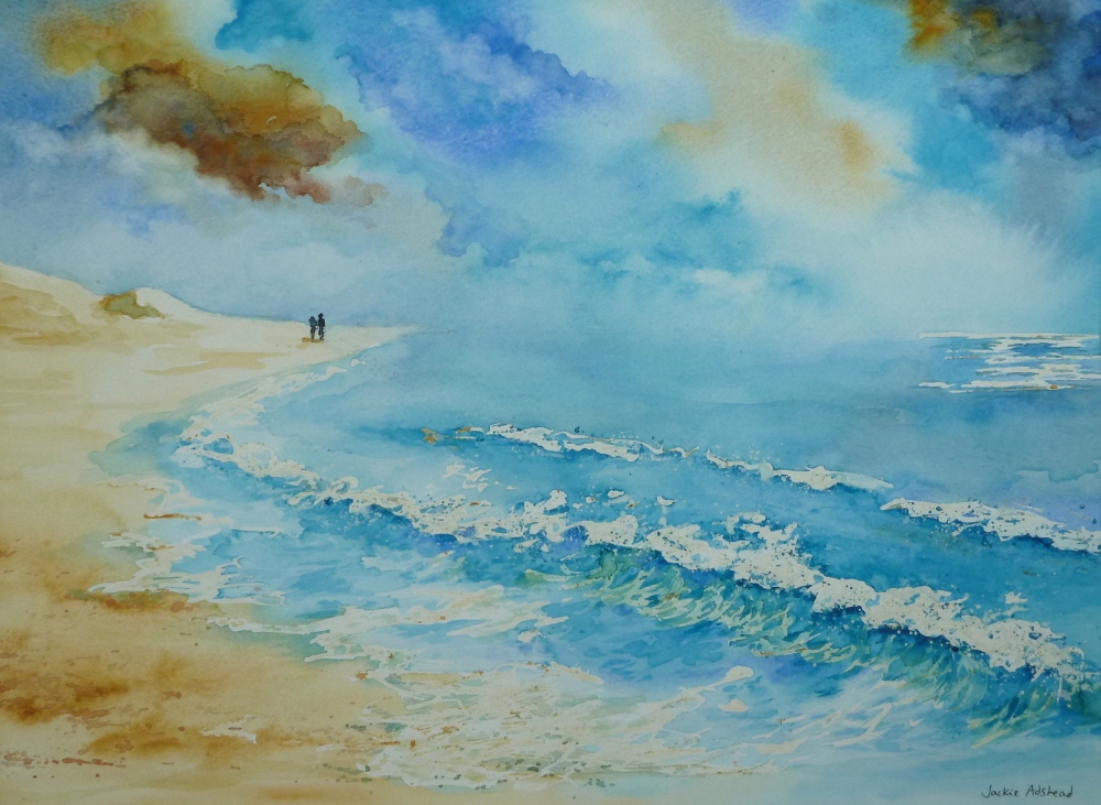 Where the sky meets the sea