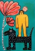 Man and creature