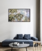 Whispers of Waterlilies – Original Impressionist Oil Painting on Unstretched Canvas