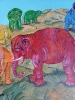 Rainbow Elephants