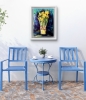 Daffodils Original Oil Painting on Canvas Board