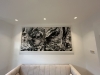Tornado of colour Extra Large 1,2m x 2,4m Framed 