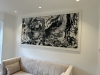 Tornado of colour Extra Large 1,2m x 2,4m Framed 