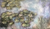Whispers of Waterlilies – Original Impressionist Oil Painting on Unstretched Canvas