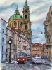 Prague, St Nicholas Church, Czech 