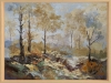 Autumnal Light in Golden Woods.