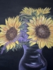 Sunflowers in vase
